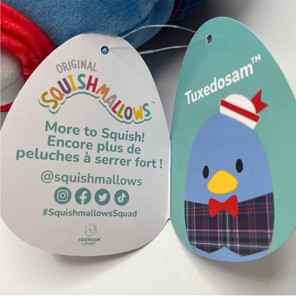 Tuxedosam Sanrio Squishmallow Tuxedosam
Plush Toy 7 inches - Picture 7 of 8